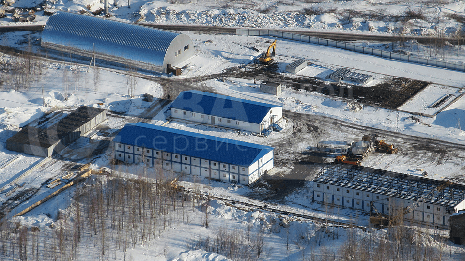 Общежития на 129 человек для строителей Байкальского железнодорожного тоннеля в рамках программы модернизации БАМа